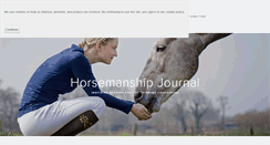 Desktop Screenshot of horsemanship-journal.com